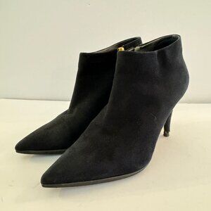GIUSEPPE ZANOTTI Black Suede Bootie